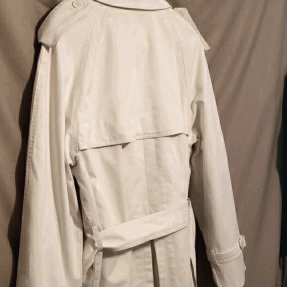 GWC COTTON TRENCH COAT QUALITY LINED SZ 10 - Picture 4 of 8